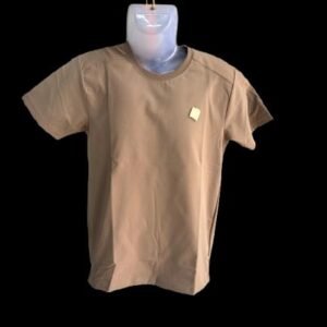 Men’s Premium Quality Branded Solid Brown T-Shirt | Round Neck Cotton T-Shirt