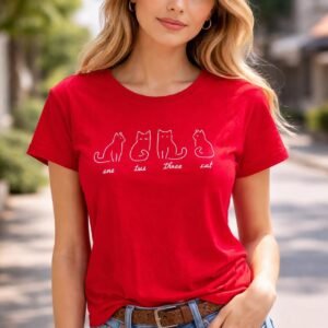 Women’s  Graphic Printed Cotton T-Shirt