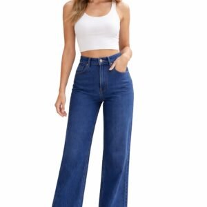 Women’s High Waist Wide Leg Jeans | Stylish Denim Pants for Women Casual Wear